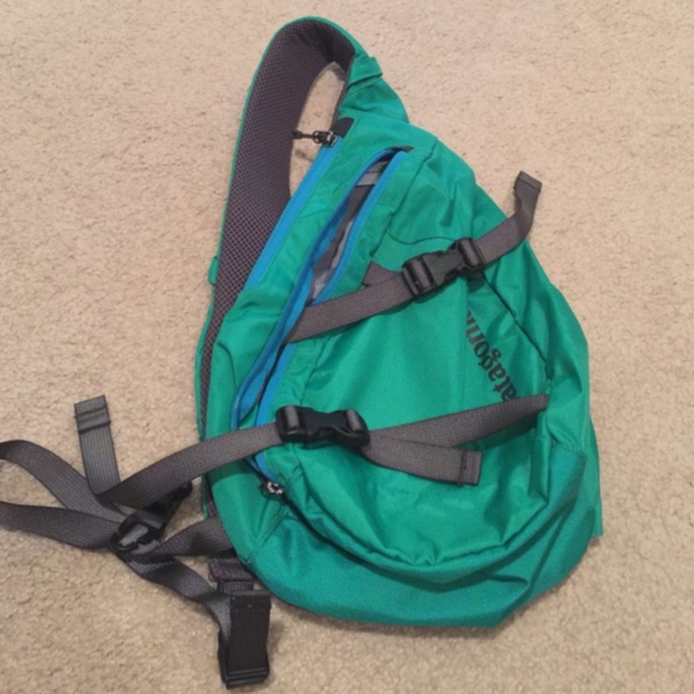 Green Patagonia Sling Bag